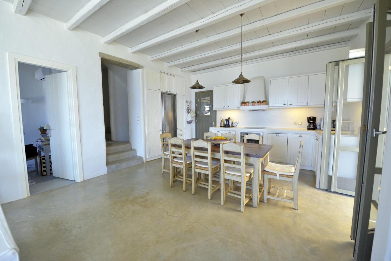 Spectacular Sunset View Villa At Melissaki Ioulis エクステリア 写真