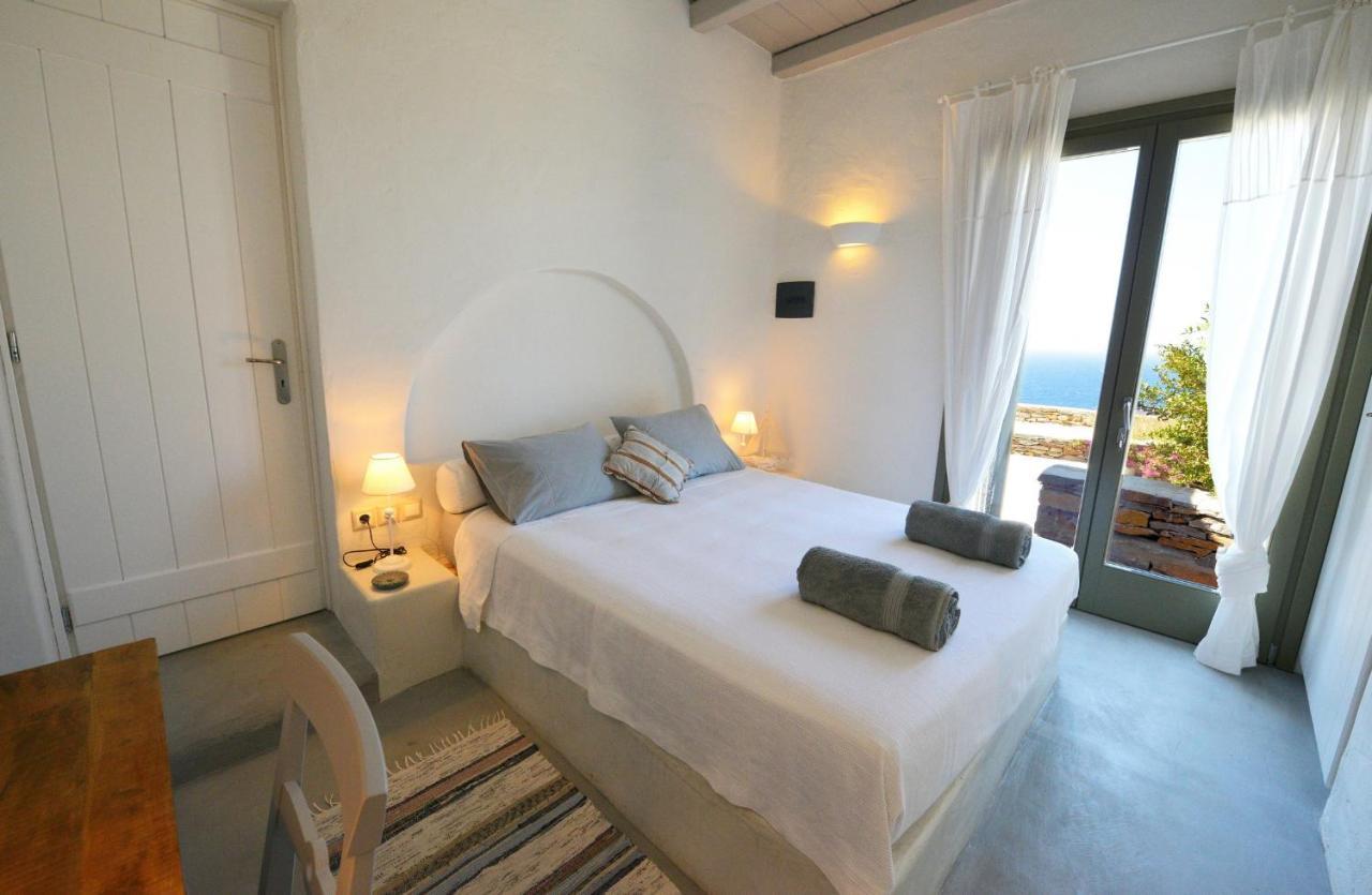 Spectacular Sunset View Villa At Melissaki Ioulis エクステリア 写真