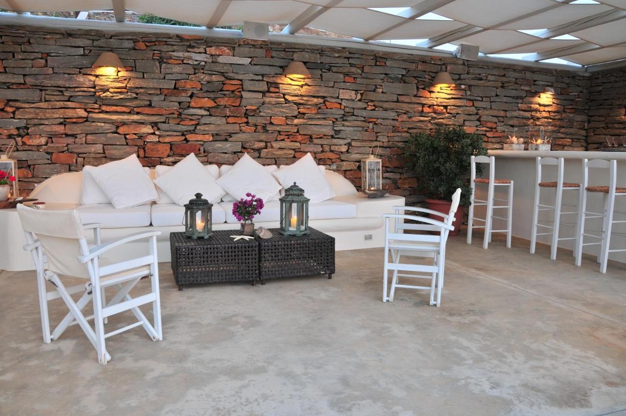 Spectacular Sunset View Villa At Melissaki Ioulis エクステリア 写真
